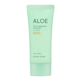 Holika Holika Aloe CICA Waterproof Sunscreen SPF 50+ PA++++ Vízálló Fényvédő Gél