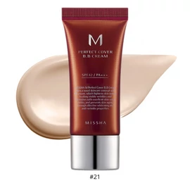 MISSHA Perfect Cover BB Cream Világos Rozsaszín-Bézs No.21 20 ml
