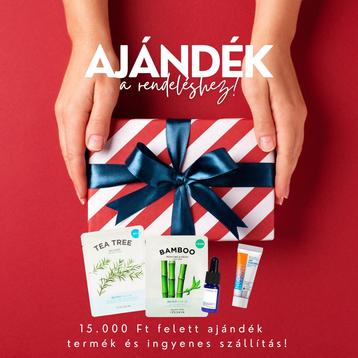 Ajándék termék 15 000 Ft feletti rendeléshez!