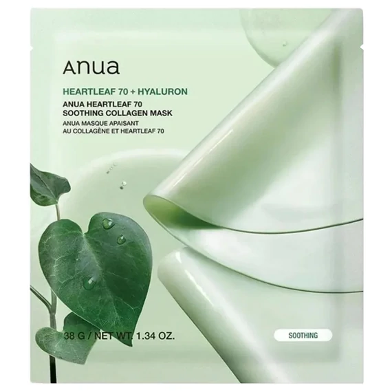 Anua Heartleaf 70 Soothing Collagen Maszk