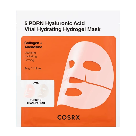 Cosrx 5 PDRN Hyaluronic Acid Vital Hydrating Hydrogel Mask