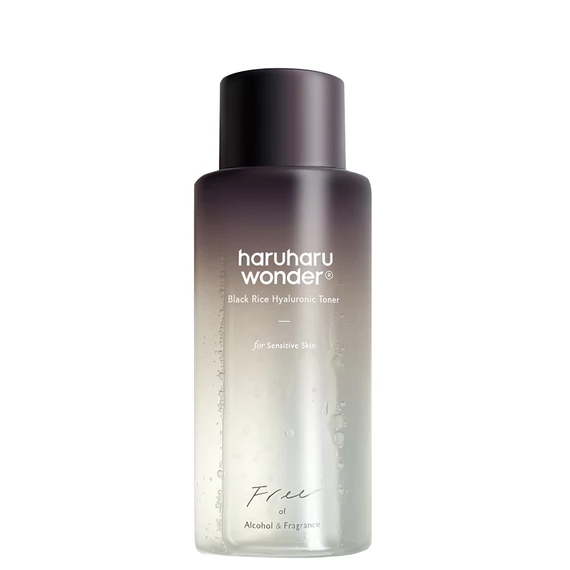HaruHaru Wonder Black Rice Hyaluronic Toner Érzékeny Bőrre