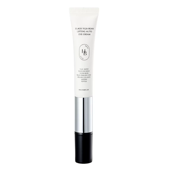 HEVEBLUE Black Yuja Bean Lifting Auto Eye Cream Szemránckrém