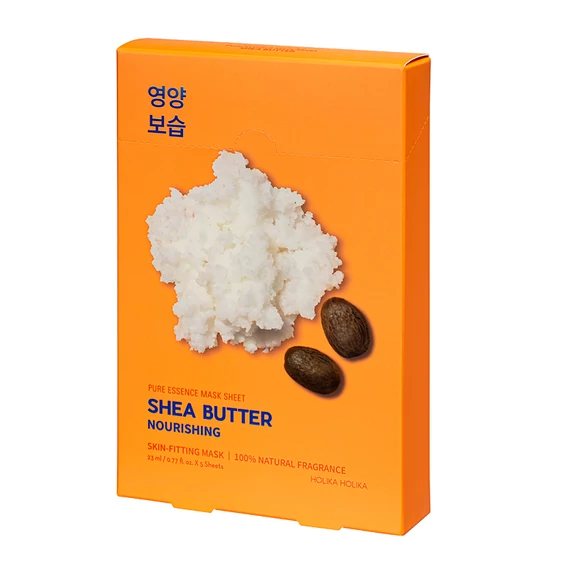 Holika Holika Pure Essence Maszk - Shea vajjal 5 db
