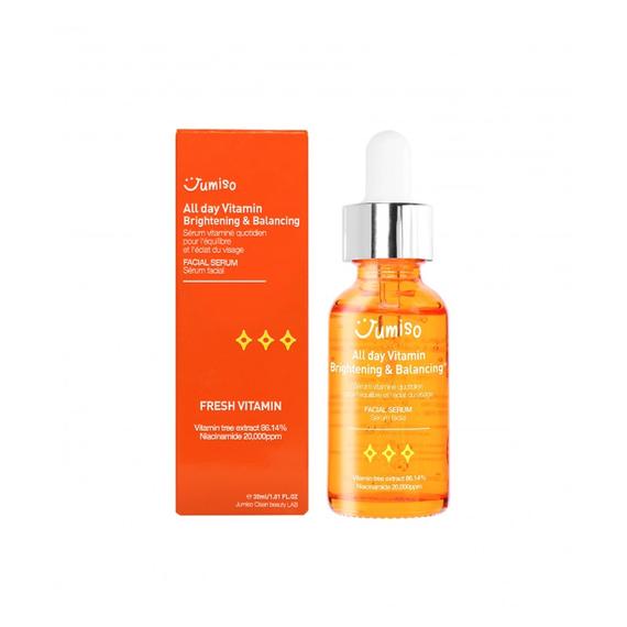 JUMISO all day vitamin brightening and balancing facial szérum