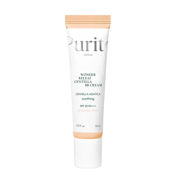 Purito Wonder Releaf Centella BB Cream SPF30 PA+++ 13 Neutral Ivory - Natúr csontszín