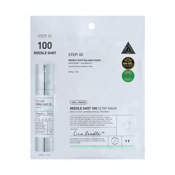 VT Cosmetics Reedle Shot 100 2-Step Maszk